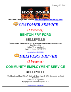 belleville - Hastings County