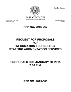 2015-060_RFP - Tarrant County