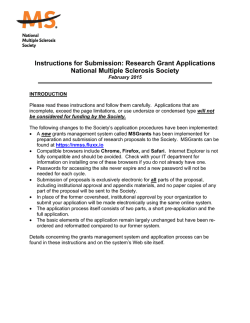 Download instructions for online submission of research grant