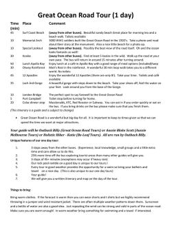 Great Ocean Road Tour (1 day) - Great Ocean Road Tours Melbourne