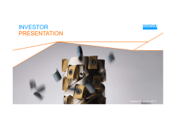 Presentation 2014 (PDF)