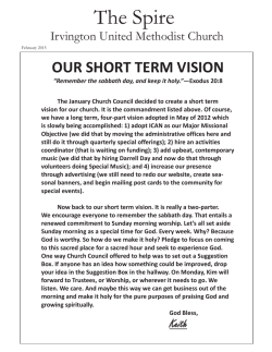 The Spire - Irvington United Methodist Church