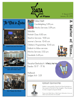 DoP Newsletter 1-30-15