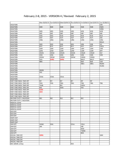 January 30, 2015 - Medical Imaging Consultants