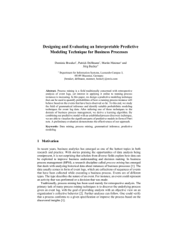 Designing and Evaluating an Interpretable Predictive