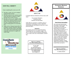 Pastel Accounting - Computer Business Solutions