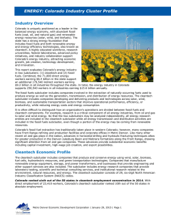 ENERGY - Metro Denver Economic Development Corporation