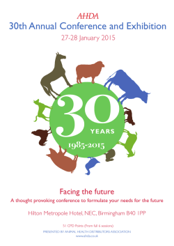 programme for the full two-day event