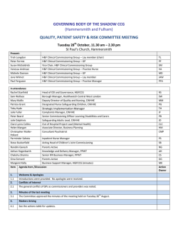 Download - NHS Hammersmith and Fulham Clinical Commissioning