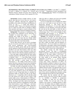 Determining the Structural Stability of Lunar Lava Tubes