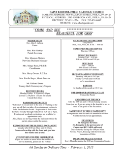 Bulletin - John Patrick Publishing Company