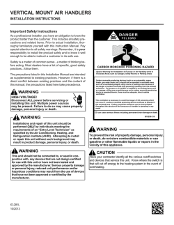 AWUF Installation Manual
