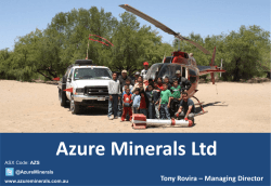 Investor Presentation - February 2015