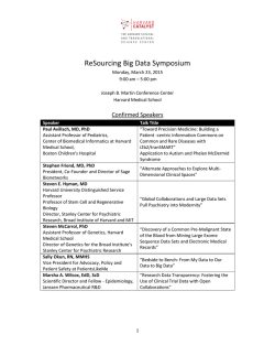 View the list of confirmed speakers.