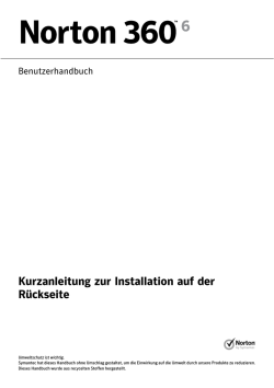 Norton 360 Benutzerhandbuch