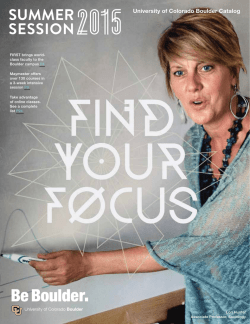 View 2015 PDF Catalog - Continuing Education