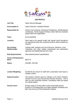 Senior Service Manager