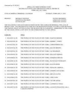 2nd,11th,13th - Unified Court System