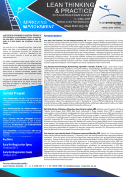 Lean Enterprise 2015 - A4 Flier V2.cdr