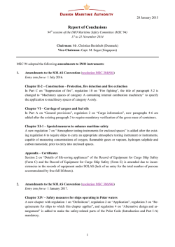 DANISH MARITIME AUTHORITY