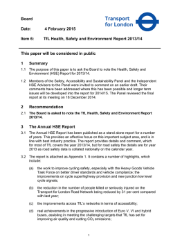 Item 6 - Transport for London