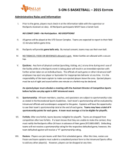 5-on-5 Basketball Tournament