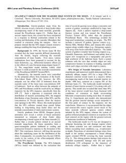 SPA-IMPACT ORIGIN FOR THE NEARSIDE DIKE SYSTEM ON THE