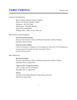 October 2014 - Fabio Verona