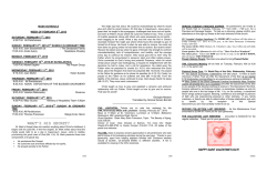 MASS SCHEDULE - Le Semainier paroissial