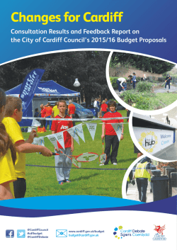 Consultation Results and Feedback Report (6.3mb PDF)