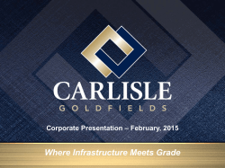 Corporate Presentation