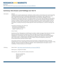 Summary: Sino-Ocean Land Holdings Ltd. Feb 15