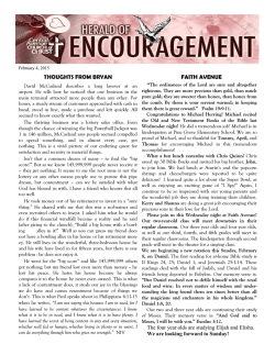 to View - Central Avenue Church of Christ