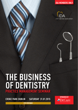 Practice Management Seminar 2015