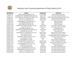 Blackman-Leoni Township Department of Public Safety