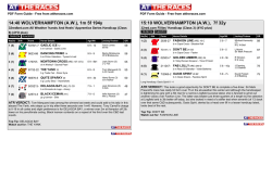 14:40 WOLVERHAMPTON (A.W.), 1m 5f 194y 15:10