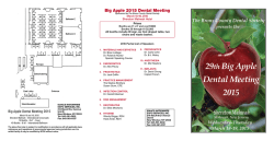 View Exhibitor Prospectus - The Big Apple Dental Meeting