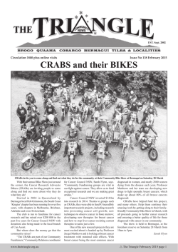 February2015 - The Triangle Community Newspaper