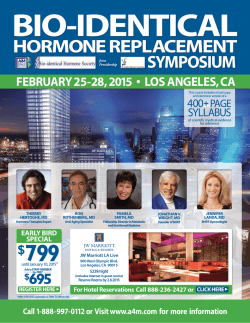 PDF Flyer - American Academy of Anti