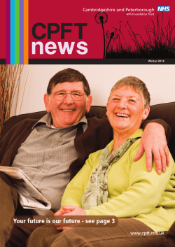 pdf version - Cambridgeshire and Peterborough NHS Foundation