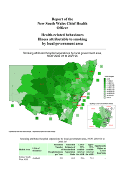Tobacco Strategy - NSW Health