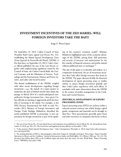 Jorge Perez-Lopez - Association for the Study of the Cuban Economy