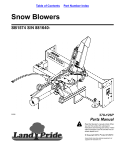 Parts Manual