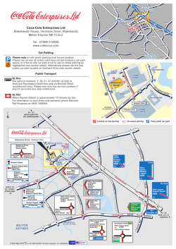 Coca-Cola Enterprises Ltd Blakelands House, Yeomans Drive