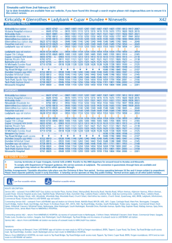 Service X42 - Stagecoach