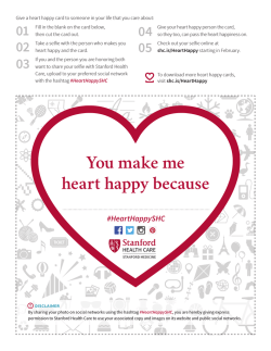 You make me heart happy because