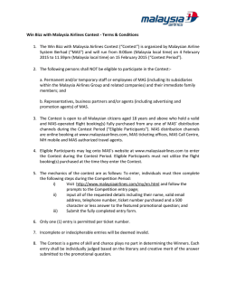 Terms and Conditions