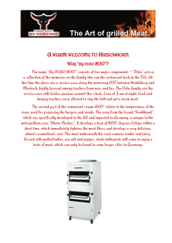 AWARM WELCOME TO HIRSCHHORN