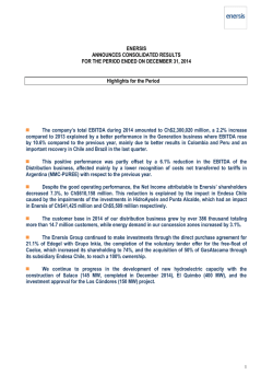 ANALISIS RAZONADO CONSOLIDADO