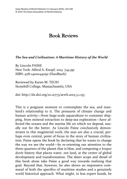 View PDF - Asian Review of World Histories